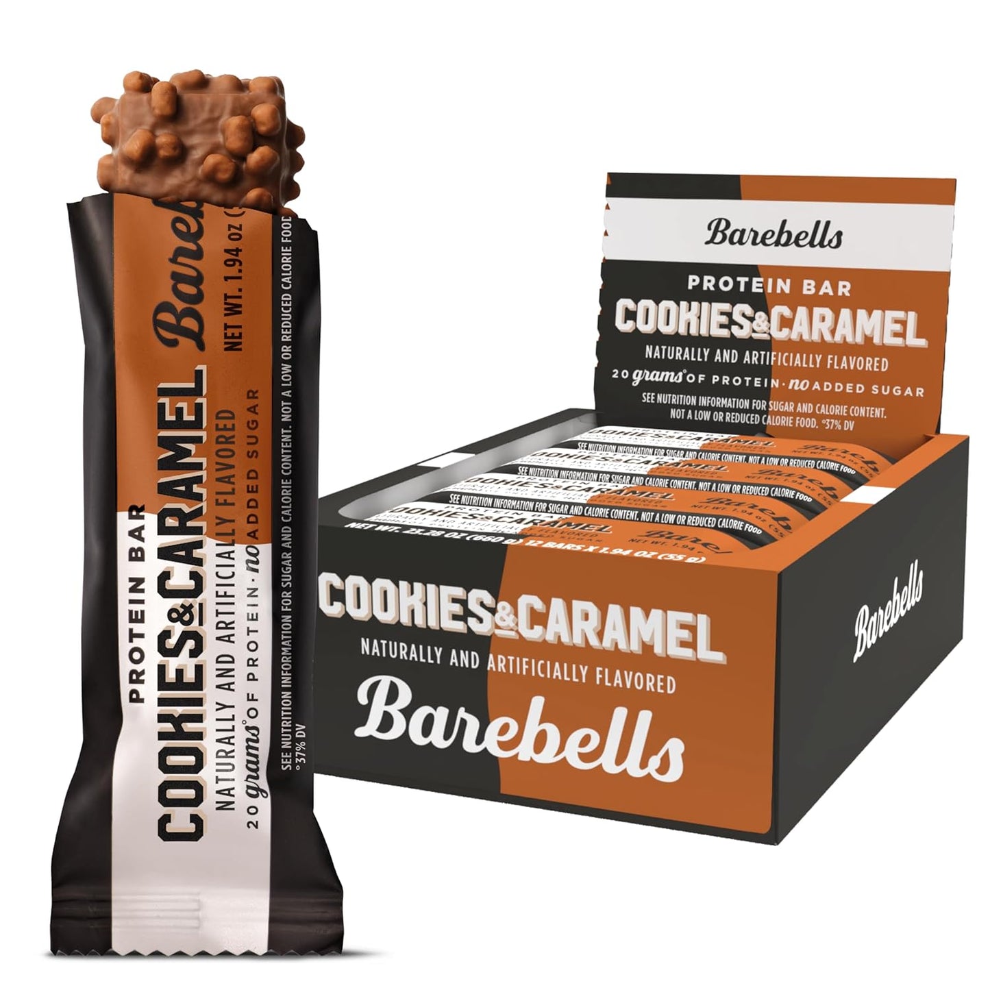 Barebells Protein Bar, 20g High Protein, Total Sugar 1g